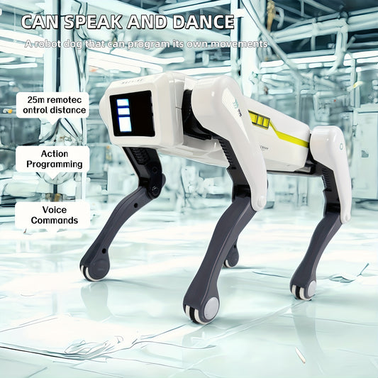 AI Robotic Dog | Voice-Controlled Smart Pet with Wireless Remote