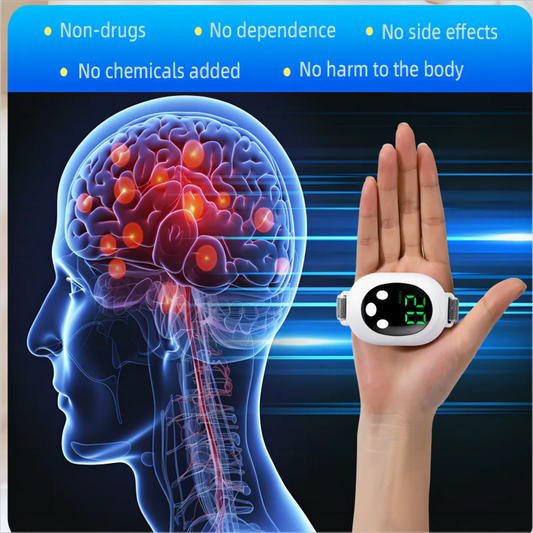 Micro-current device for sleep-anti-insomnia and anti-stress device